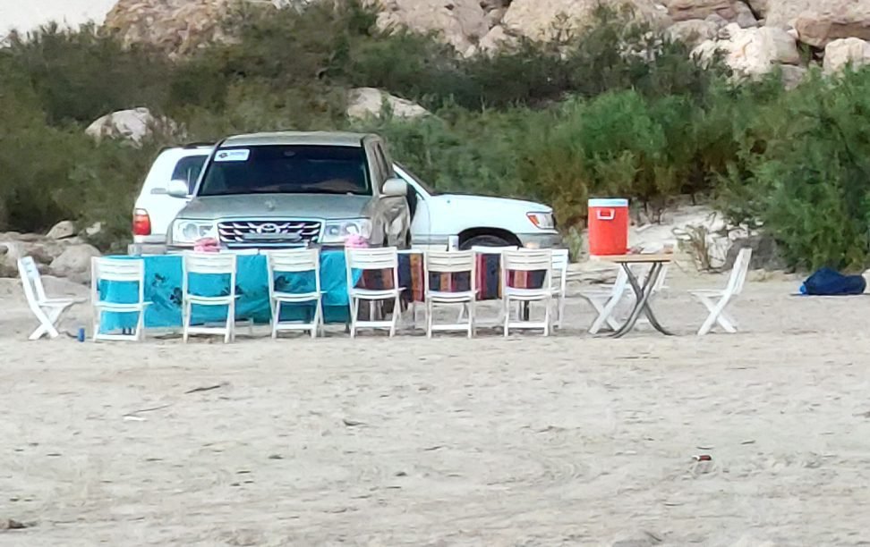 Tables and chairs Socotra Island camping Tables and chairs Socotra Island camping